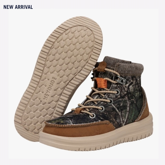 HEY DUDE MENS CAMO BOOTS - Picture 2 of 6